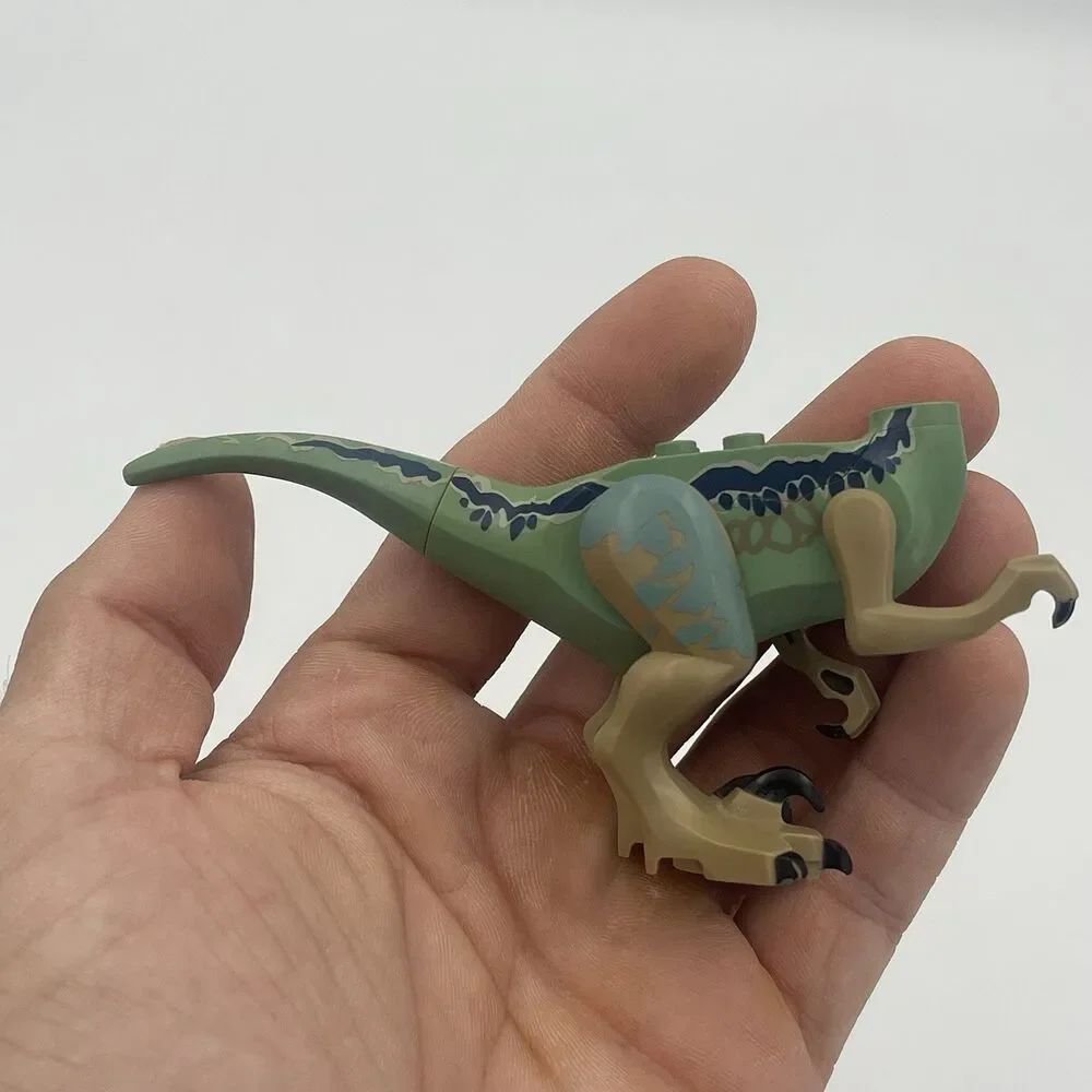 Lego Jurassic World Raptor Velociraptor Dinosaur Blue 75928 75930 Mini Figure